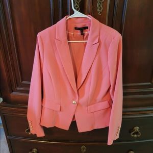 Salmon Blazer White House Black Market